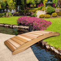 12-Foot Cedar Garden Bridge