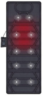 Full Body Massage Mat with Heat | 10-Motor Vibrating Massage Pad | SoBo Worldwide Recovery & Wellness