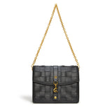 Daisy Black Vegan Shoulder & Crossbody Bag