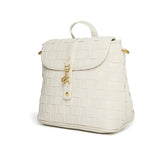 Rosie White Mini Backpack