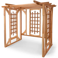 Cedar Pergola Garden Arbor