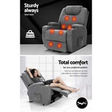 Electric Heated Lift Massage Recliner Chair | SoBo Worldwide Recovery & Wellness