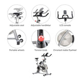 Indoor Cycling Exercise Bike | Adjustable Upright Fitness Bike | SoBo Performance Indoor Cycling Bike™