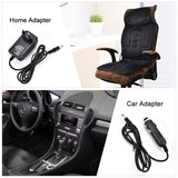 Portable Vibrating Heat Therapy Massage Cushion™ | Heated Massage Seat Cushion for Home, Office & Car