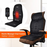 Portable Vibrating Heat Therapy Massage Cushion™ | Heated Massage Seat Cushion for Home, Office & Car
