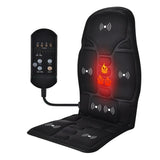 Portable Vibrating Heat Therapy Massage Cushion™ | Heated Massage Seat Cushion for Home, Office & Car