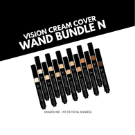 Vision Cream Cover Perfecting & Shaping Wand Bundle - N Series (13 Shades)