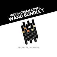Vision Cream Cover Perfecting & Shaping Wand Bundle - T Series (6 Shades)
